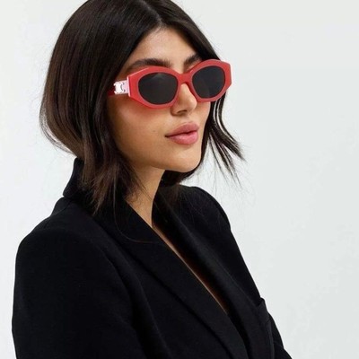 Pre-owned Celine New,  Sunglasses Cl40238u 66a Authentic In Red