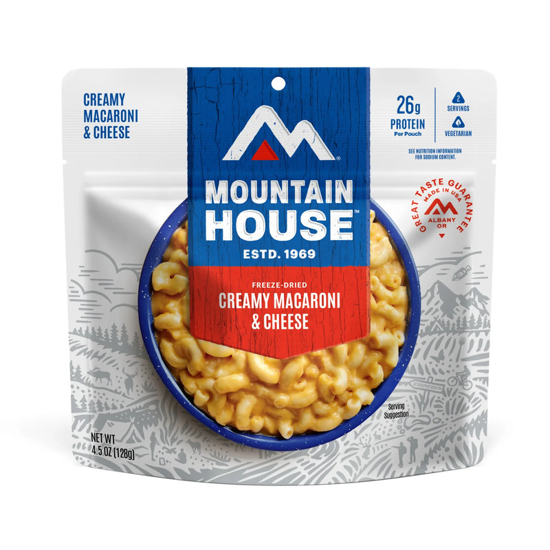 Mountain House Freeze Dried Meals Pouches Emergency Preparation Survival Camping