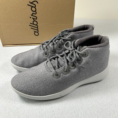 Allbirds Wool Runner-Up Mizzle Shoes Men's Size 14 Medium Gray (Light Gray) NEW