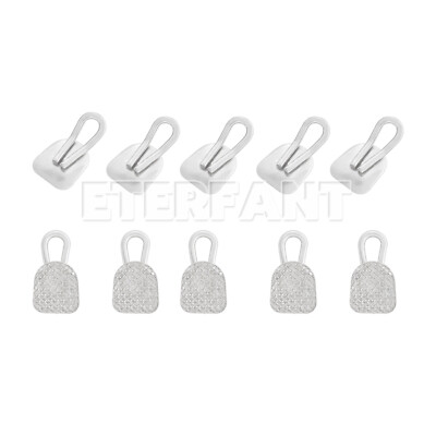 ETERFANT Dental Ortho Lingual Buttons Round/Rectangular/Button Chain Bondable