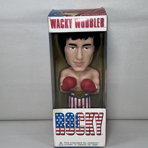 2002 Funko Wacky Wobbler Rocky Sylvester Stallone Bobble