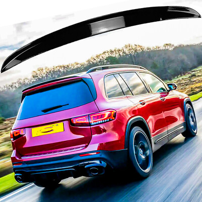 For 2019- Mercedes X247 GLB200 250 Rear Spoiler Tail Wing Trunk Lip Shinng Black