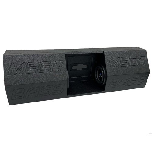 Universal Single Regular Cab Subwoofer Box 2x8” Ford Gm Bolero Style  Mega Bass
