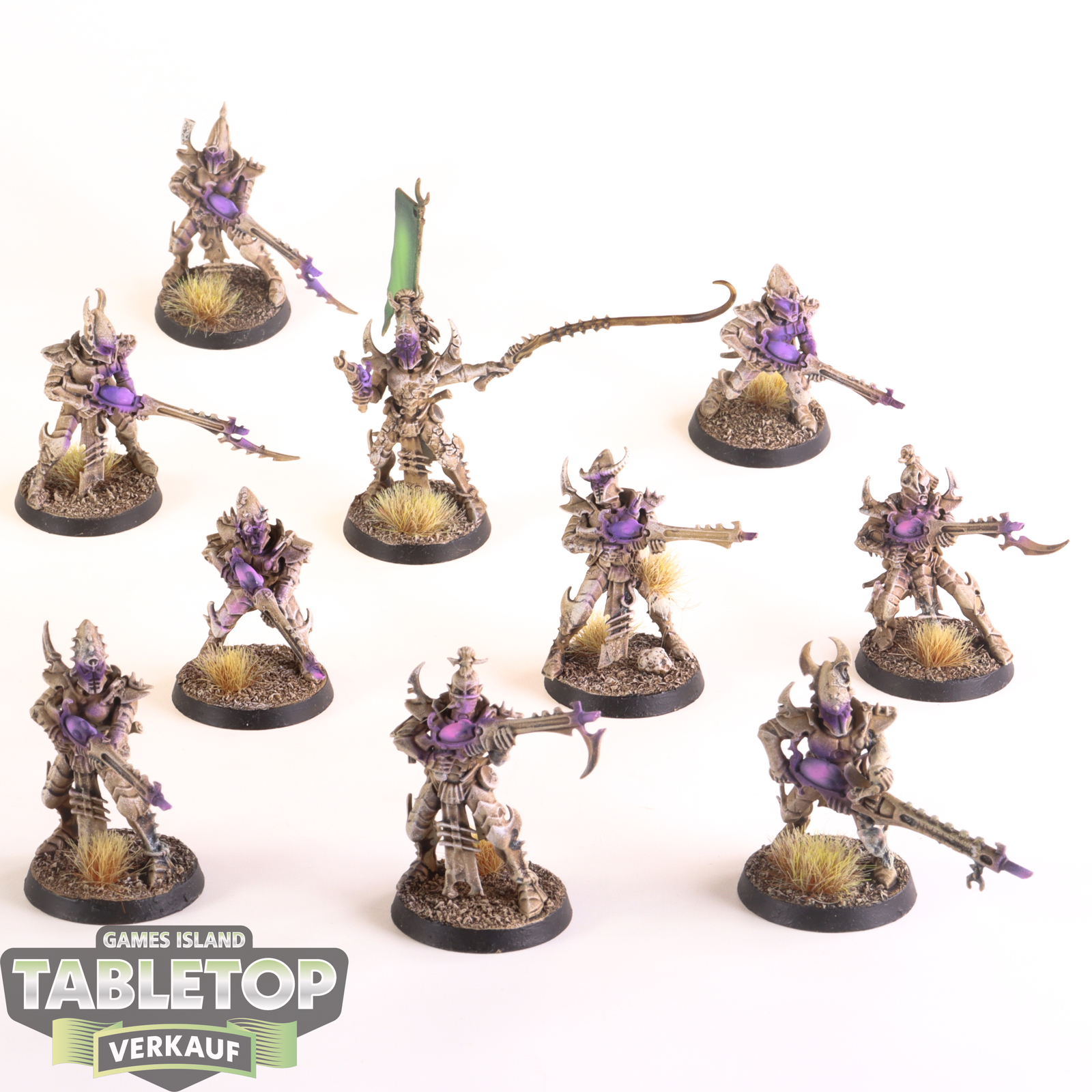 Drukhari - 10 x Kabalite Warriors - gut bemalt