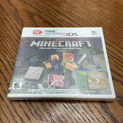 Minecraft - Nintendo New 3DS Edition - Nintendo 3DS New and Sealed Free Shipping