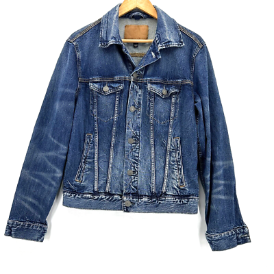 American eagle hotsell distressed denim jacket