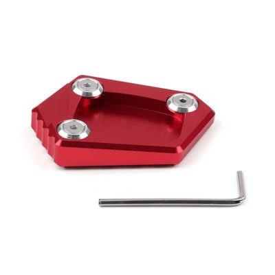 Side Stand Kickstand Plate Pad For Honda NC700S/X NC700 Integra CBR500R/F/X Red