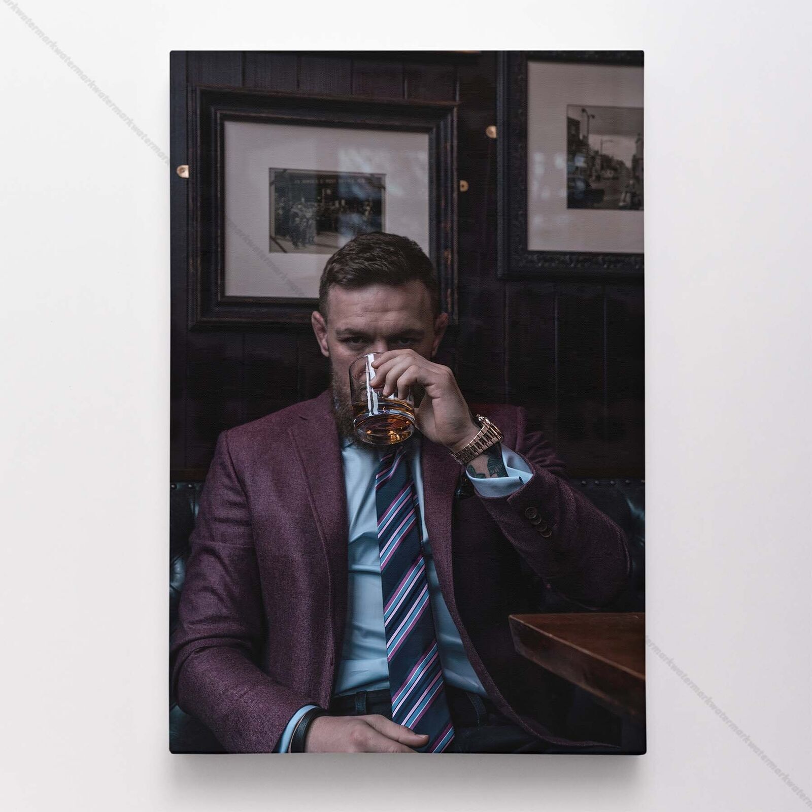 Conor McGregor Poster Canvas UFC MMA Wall Art Print #12
