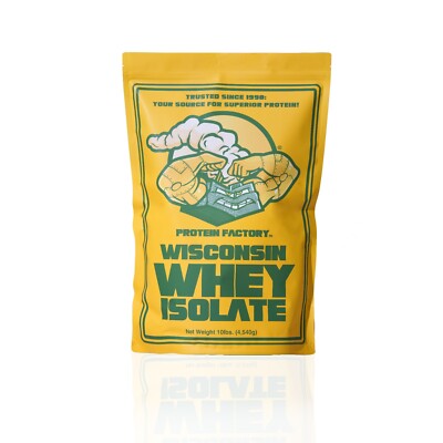 Wisconsin Whey Protein Isolate 10lbs