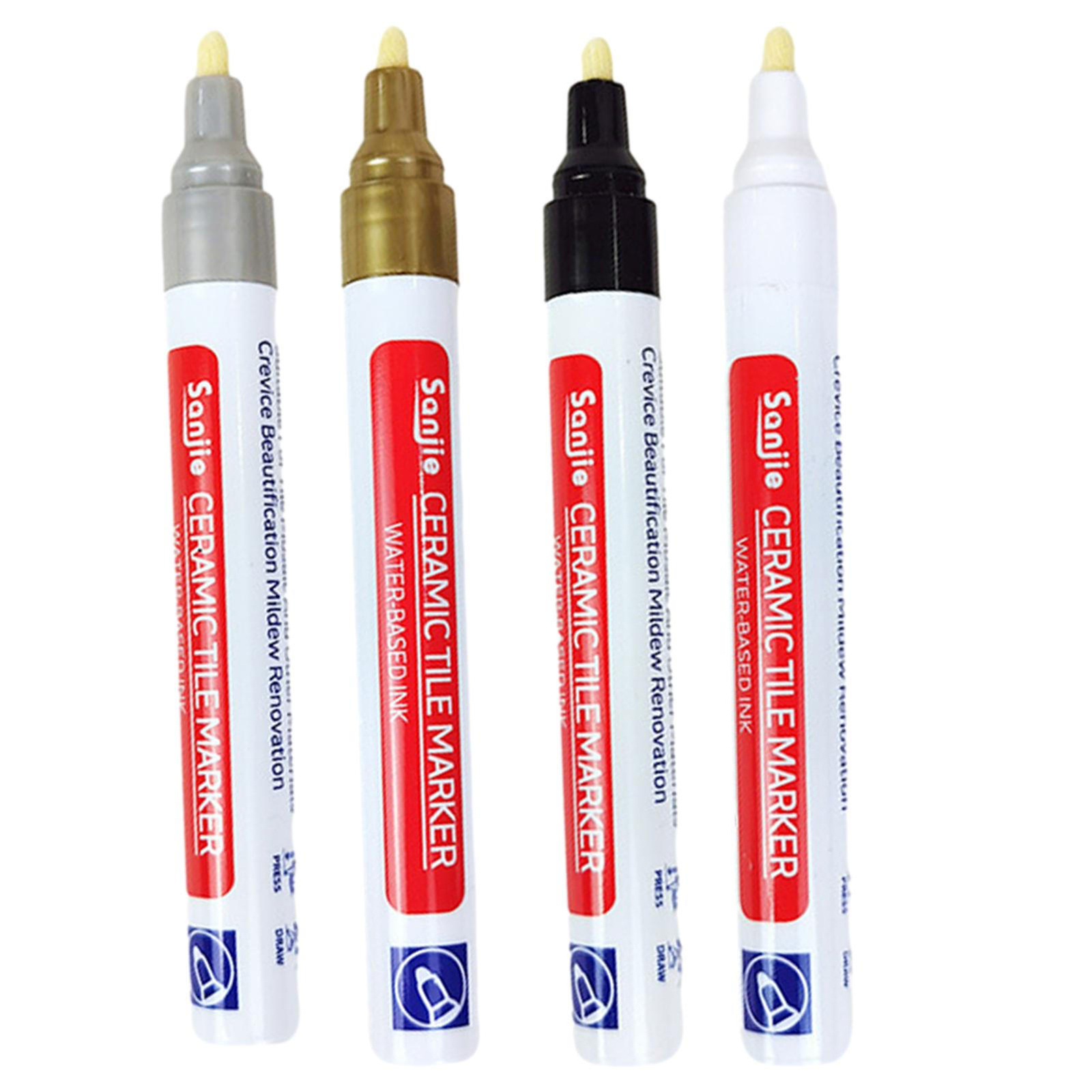Waterproof Tile Pen Grout Restorer Marker Repair Marker Grout Filler Penfea
