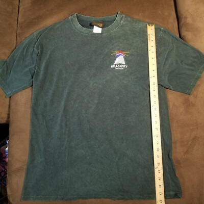 VINTAGE KILLARNEY CANADA T-SHIRT LIGHTHOUSE EMBROIDERED SINGLE SINGLE STITCH