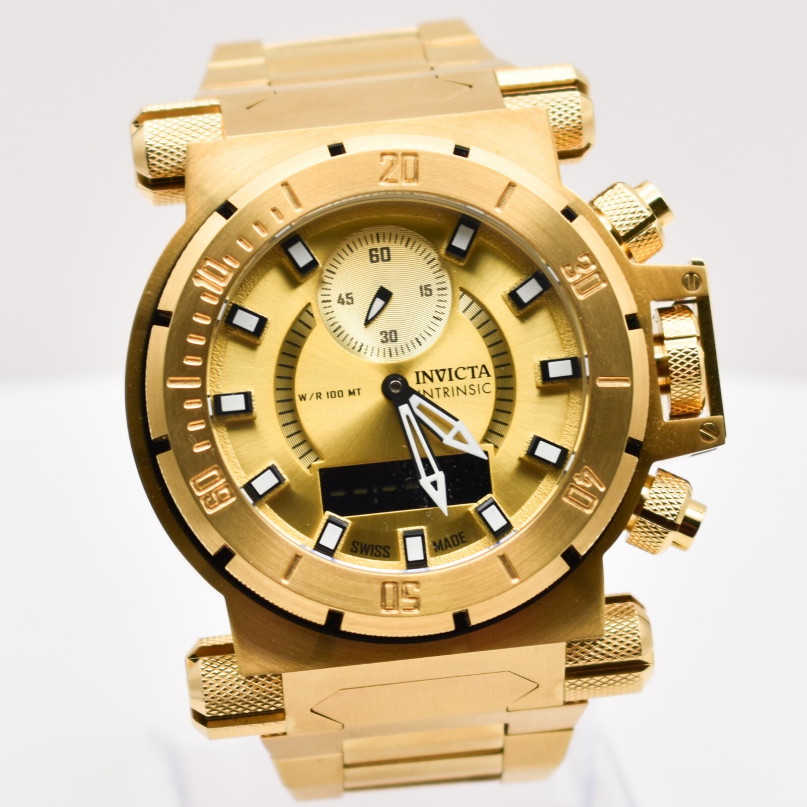 Invicta Coalition Forces Intrinsic Men's Swiss Made Gold