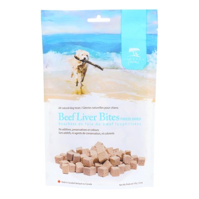 Caledon Farms - Dog Treat Beef Liver Bites - Case Of 4 - 5.3 Oz