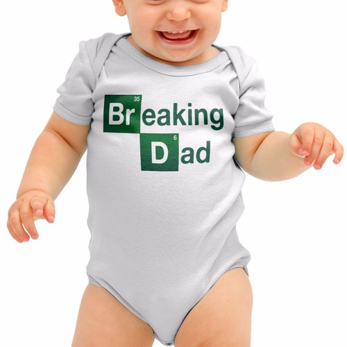 Breaking Dad Br Ba Funny Baby Grow Bad Wind Fart Babygrow Rompie