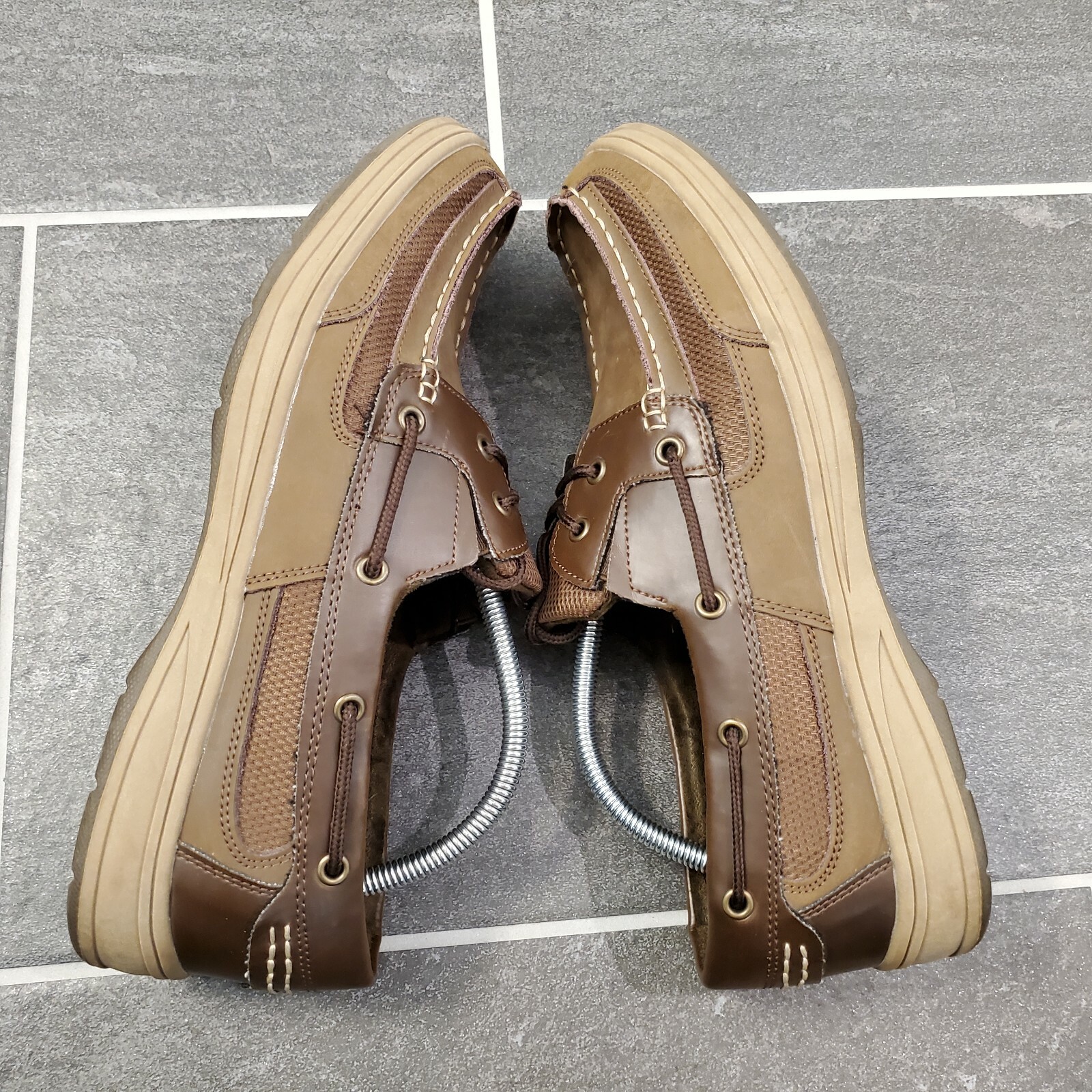 Magellan Outdoors Leather Boat Shoes 