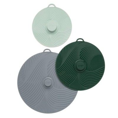 Universal Silicone Lids for Pots and Pans, Heat Safe, Reusable Suction Seal C...