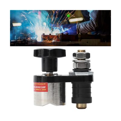 Magnetic Ground Clamp, Grounding Magnet Connector Floating Design Holder Smoo...