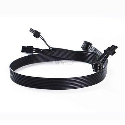 PCI-E 8 Pin to Dual 8 (6+2) Pin VGA Power Supply Cable for EVGA Supernova