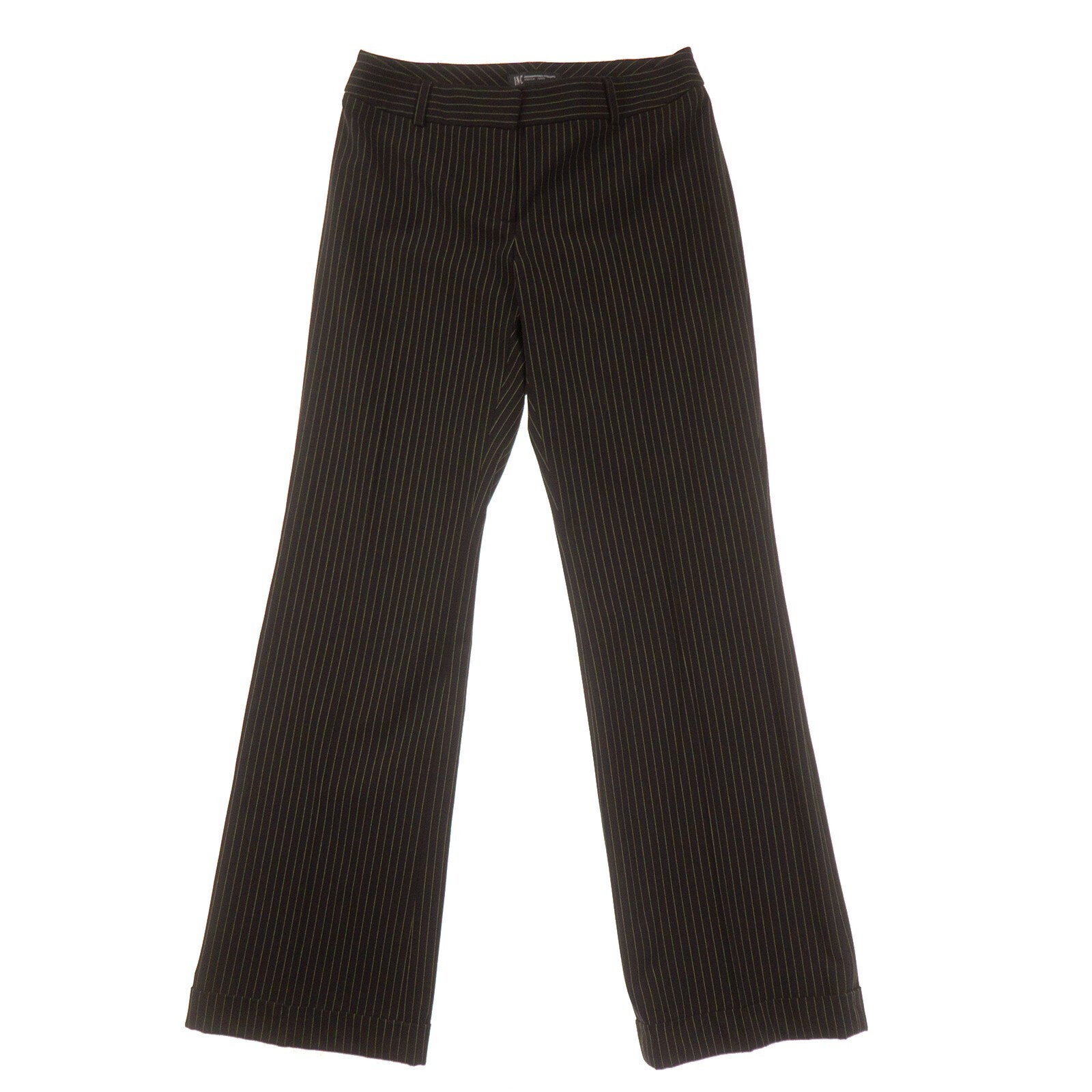 パンツ 00s wide 2-tuck pinstripe black slacks B99401s.jpg