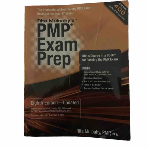 PMP Exam Prep 8th Edition Updated Rita&rsquo;s Course for Passing the 