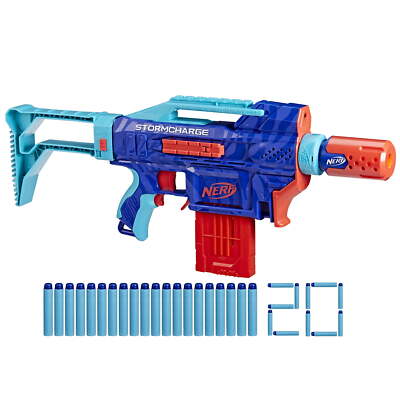 Nerf Elite 2.0 Stormcharge Wild Edition Motorized Kids Toy Blaster for Boys