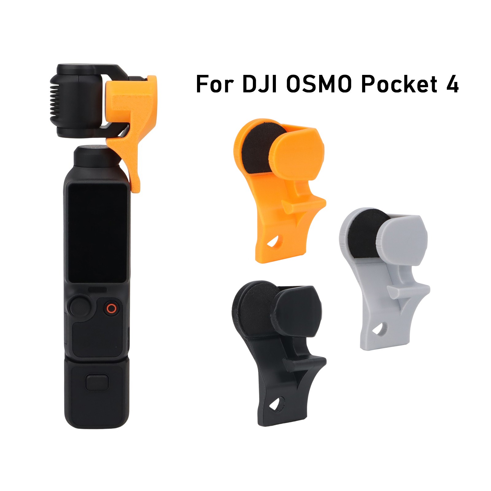 For DJI OSMO Pocket 4 Plastic Gimbal Camera Fixed Clip Clamp