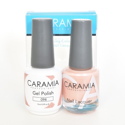 Caramia Gel Polish 15 mL & Nail Lacquer 13.5 mL Color 094