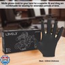 L3 Level 3 Nitrile Gloves - Professional Heavy Duty Disposable Gloves - Latex Free - Fits Snug - Box of 100
