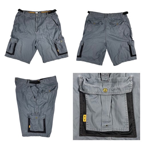VTG Y2k Oakley Software Shorts Mens Size 40 Cargo Pockets Gray