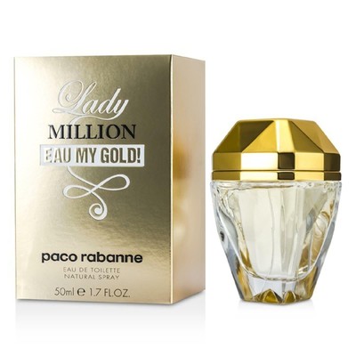 Lady Million Eau My Gold Paco Rabanna 50ml Edt Spray