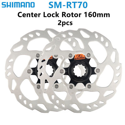 2pcs Shimano 105 SLX RT70 Disc Brake Rotor 160mm Center Lock Road Bike MTB Rotor