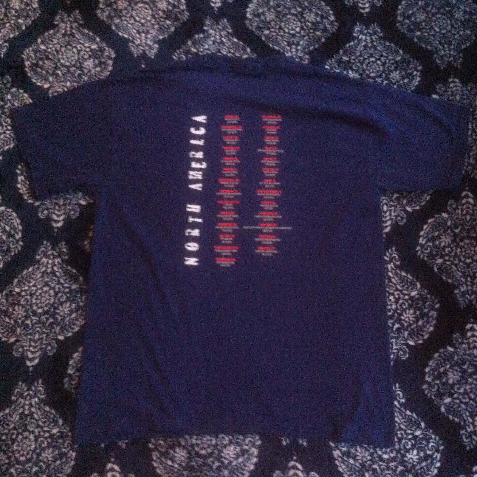The Cure 2008 Concert Tour T Shirt Double Sided Size Mens Large Gildan