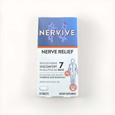 Nervive Nerve Relief Treats Aches Weakness & Discomfort