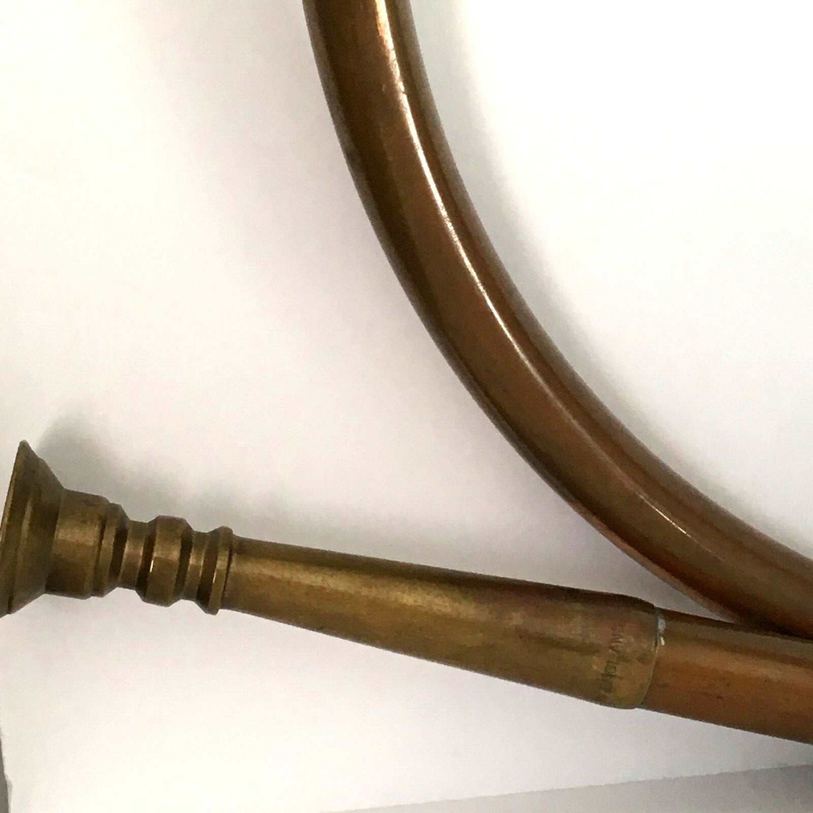 Vintage Fox Hunt Copper Horn