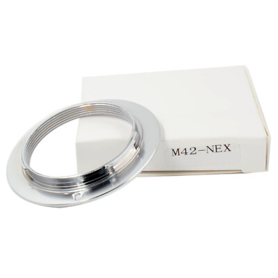 M42-NEX Brass Modify Adapter for M42 Large format Lens to Sony E Mount Camera