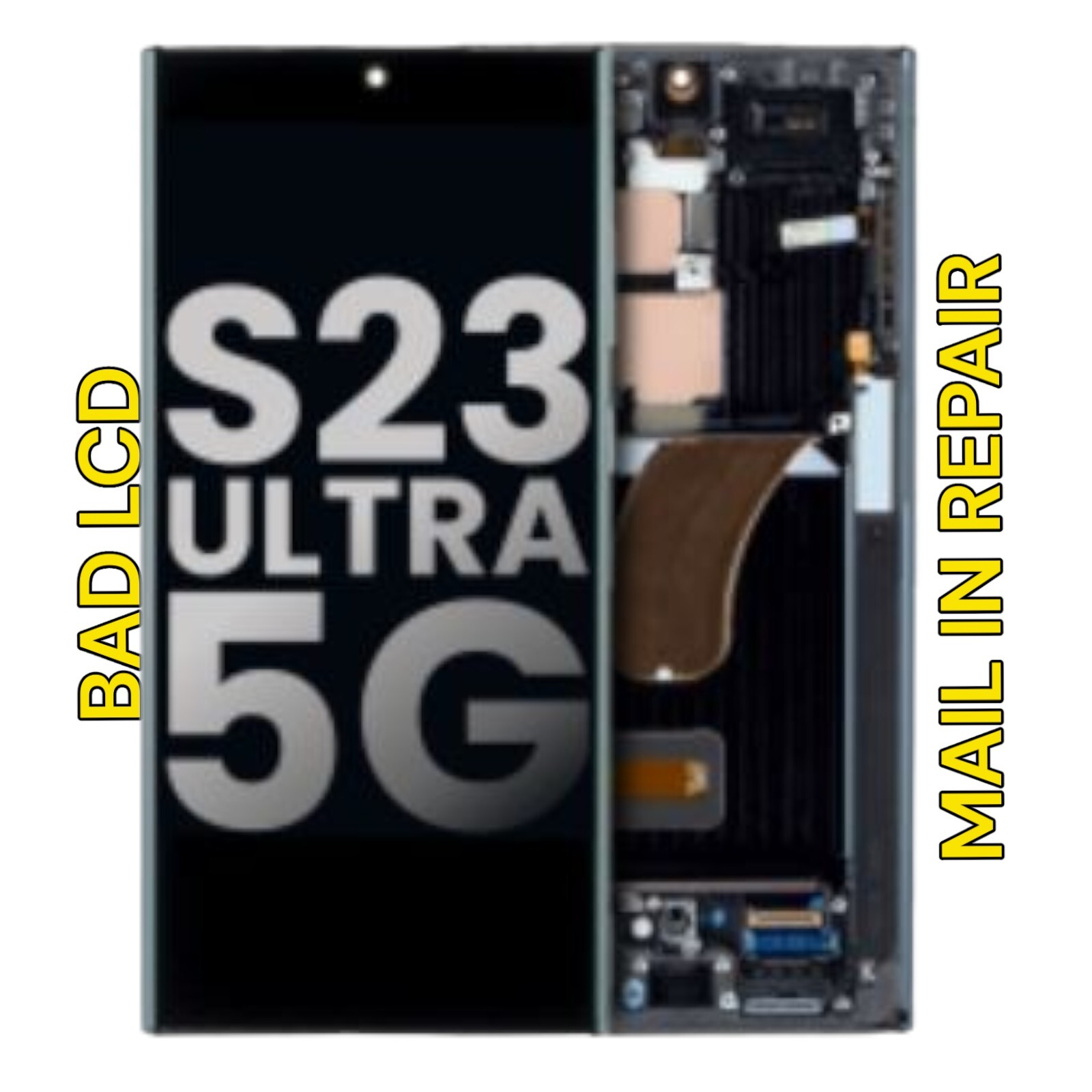 Samsung Galaxy S23 Ultra Cracked Screen/LCD Full Repair Samsung Galaxy S23 Ultra Cracked Screen/LCD Full Repair
