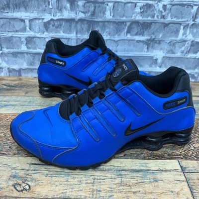 Nike Shox NZ Hyper Cobalt Blue Black Silver Running Shoes Nike Shox NZ Hyper Cobalt Blue Black Silver Running Shoes