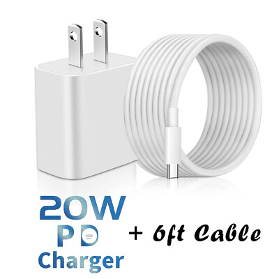 Original USB-C Fast Charger For iPhone 16 15 14 13 12 11 Pro Max XS Type C Cable