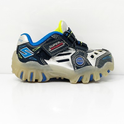 

Повседневная обувь Skechers Boys Super Hot Lights 90470N Silver, размер 6, Серебряный, Super Hot Lights