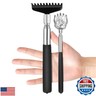 Oversized Back Scratcher Set, 2 Pack Portable Extendable Stainless Steel Telescoping Massage Tool, Gift/Stocking Stuffers for Men Women