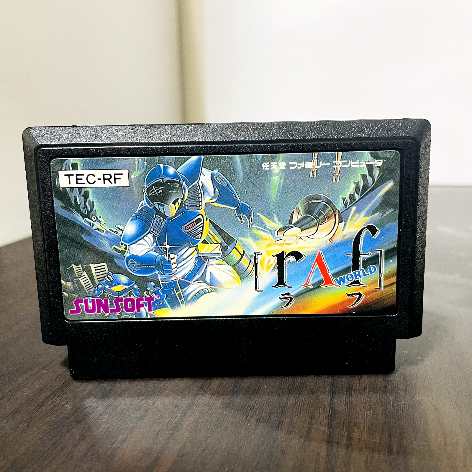 Raf World Nintendo famicom Sunsoft 1990 Japanese Version TEC