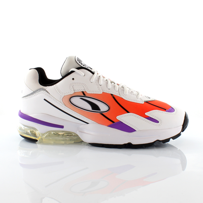 Puma Cell Ultra Fade White Low Lace Up Mens Trainers 370851 02 eBay