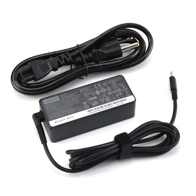 Genuine 45W USB C Type-C AC Charger for Lenovo Chromebook c330 s330 c340 100e