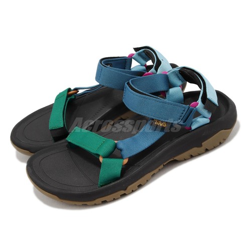 

Черные женские сандалии Teva Hurricane XLT2 с несколькими ремешками для активного отдыха на воде 1019235-BLMU, Черный, Hurricane Xlt2
