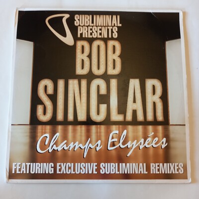 Vinyl 3LP Bob Sinclar   Champs Elysées