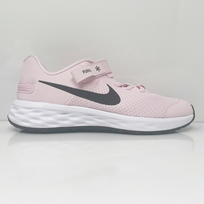 

Nike Girls Revolution 6 Revolution 6 DD1113-608 Розовые кроссовки для бега 5Y, Розовый, Revolution 6 Flyease