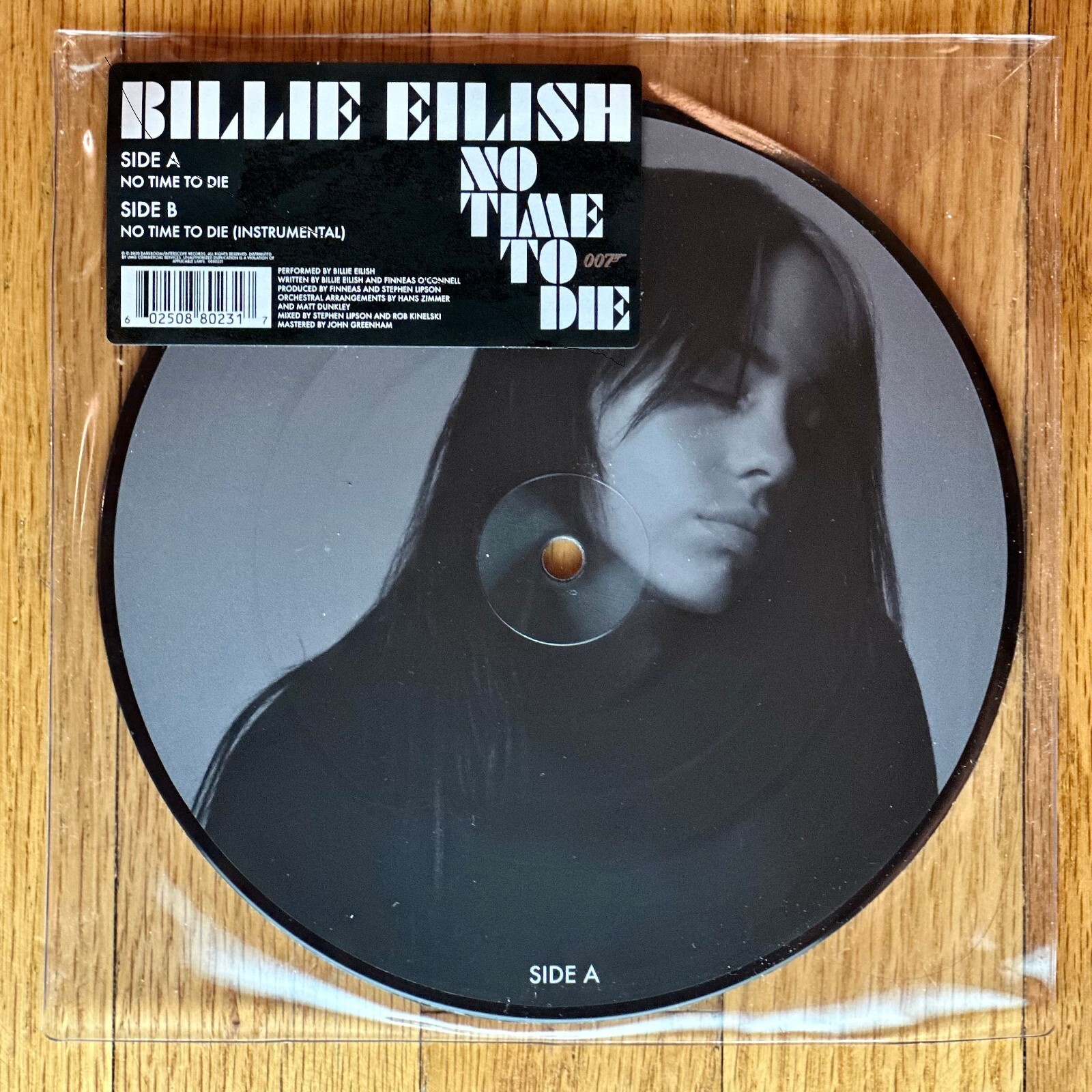 PICTURE DISC---- BILLIE EILISH No Time to Die 7