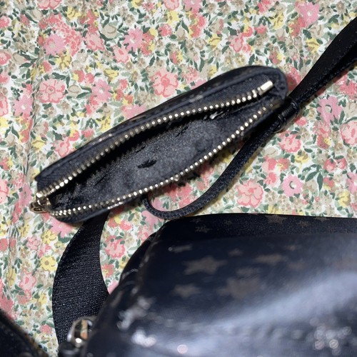 Kate Spade Black A Little Better Chelsea Scattered Star Nylon Camera Bag NWT!