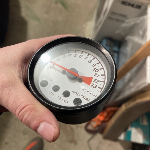 Honda Nsr50 New Track White Octopus Tachometer Nsr Nsr80 | eBay