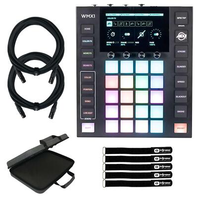 ADJ WMX1 Standalone 1 DMX Universe Lighting Controller w Case
